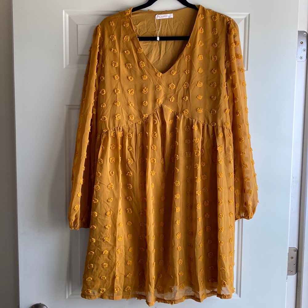 Flowy Babydoll Lace Dress